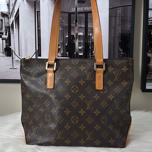 Authentic Louis Vuitton Cabas Piano Monogram Discontinued Tote Bag - Picture 1 of 13